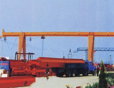 Box Typ Single Girder Electric Hoist Gantry Crane