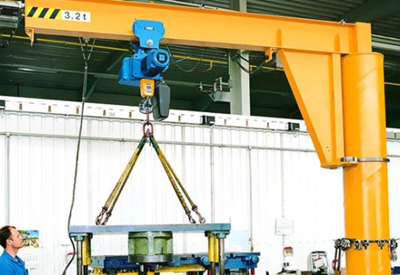 Golvmonterad Jib Crane