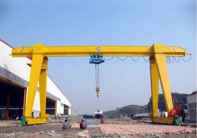 10 Ton Single Girder Gantry Crane For Yard