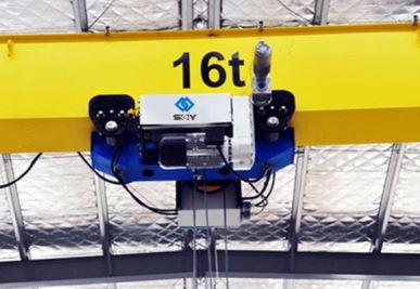Europeisk typ Single Girder Overhead Crane