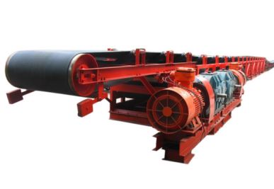 Bandtransportör av förlängningstyp