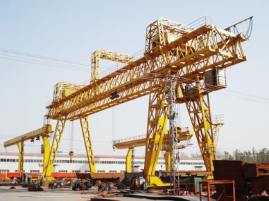 MG Modell Truss Beam Double Girder Granit Gantry Crane på bulgariska
